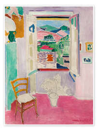Wall art print Open Window, 1911 - Henri Matisse