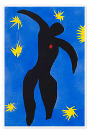 Wall art print Icarus, 1943 - Henri Matisse