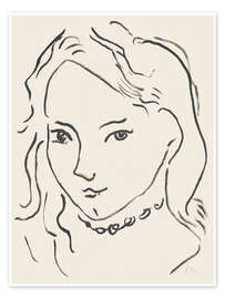 Poster Portrait of Marguerite, 1907 - Henri Matisse