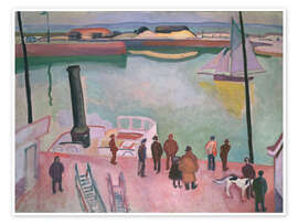 Wall art print Harbor, 1908 - Raoul Dufy