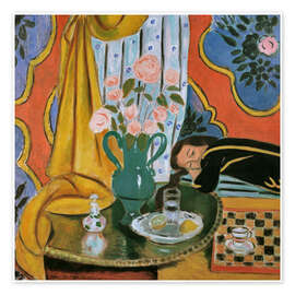 Wall art print Harmony in Yellow, 1928 - Henri Matisse