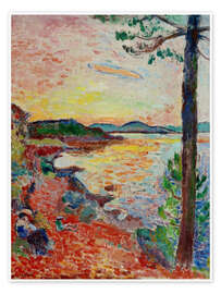 Wall art print The Bay of Sait-Tropez, 1904 - Henri Matisse