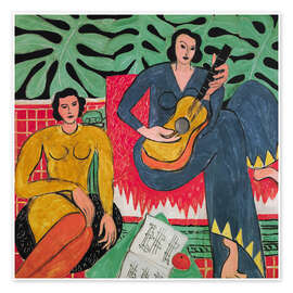 Wall art print La Musique, 1939 - Henri Matisse