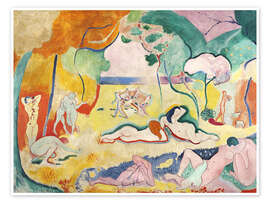Wall art print The Joy of Life, 1906 - Henri Matisse