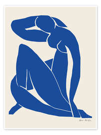 Wall art print Blue Nude - Henri Matisse