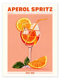 Poster Aperol Spritz, Italy 1952 - TAlex
