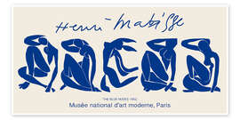 Wall art print The Blue Nudes, Paris 1952 - Henri Matisse