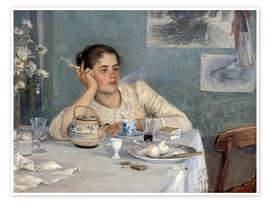 Poster After Breakfast, 1890 - Elin Danielson-Gambogi