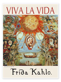 Wall art print Moses or The Core of Creation, 1945 III - Frida Kahlo