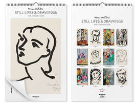 Wall calendar Henri Matisse Calendar - Still Lifes &amp; Drawings 2026 - Henri Matisse