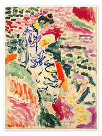 Wall art print Japanese woman: Woman on the shore, 1905 - Henri Matisse