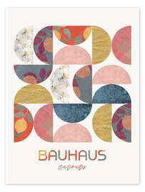 Wall art print Bauhaus Cutouts - CatsAndDotz