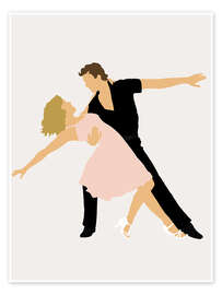 Wall art print A Step into Love - CatsAndDotz