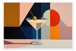 Wall art print Cocktail Hour Glamour - Felipe Hora