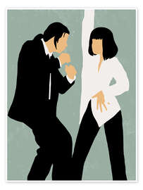 Wall art print The Twist That Changed Everything II - CatsAndDotz