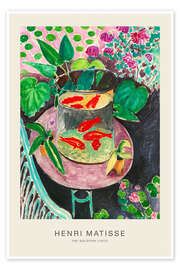 Wall art print The Goldfish, 1912 - Henri Matisse - Henri Matisse
