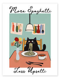 Poster More Spaghetti Less Upsetti - Sisi And Seb