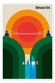 Wall art print Bristol 64 - Bo Lundberg