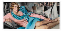 Wall art print Portrait of Arlette Boucard, 1928 - Tamara de Lempicka