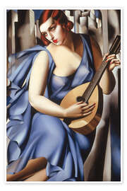 Wall art print The Musician, 1929 - Tamara de Lempicka