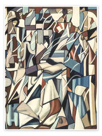 Wall art print The Reader III - Tamara de Lempicka