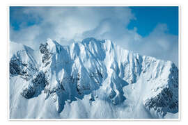 Wall art print Omeshorn in Winter - Lucas Tiefenthaler