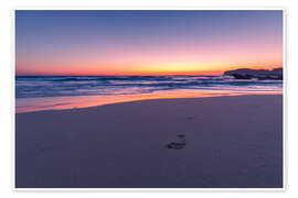 Wall art print Sunset at the sea in Greece - Lucas Tiefenthaler