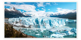 Wall art print Perito Moreno Glacier in Patagonia - Lucas Tiefenthaler