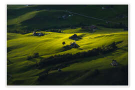 Wall art print Switzerland in summer - Lucas Tiefenthaler