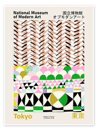 Wall art print Exhibition poster for Modern Interiors, Japan - Annick