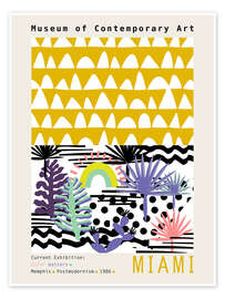 Wall art print Colour Matters Exhibition, Museum of Contemporary Art - Annick