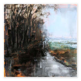 Wall art print Abstract Landscape - Eduard Warkentin