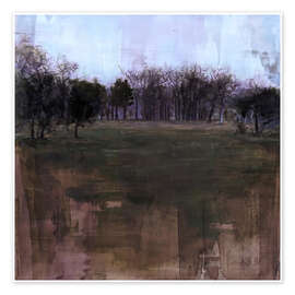Wall art print Winter day in Sanssouci Park in Potsdam - Eduard Warkentin