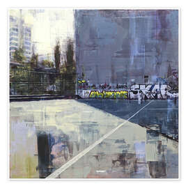 Wall art print Urban landscape in Kreuzberg, Berlin - Eduard Warkentin