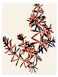 Wall art print Abstract Botanical no. 7 - Adriano Oliveira