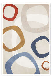 Wall art print Geometric Shapes no. 8 - Adriano Oliveira