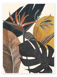 Wall art print Abstract Tropical Art - Branka Kodžoman