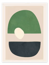 Wall art print Floating Abstraction - Branka Kodžoman