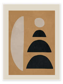 Wall art print Abstract Balance II - Branka Kodžoman