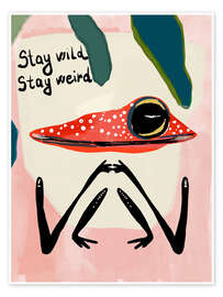 Wall art print Wild and Werd - Artsy Sesta