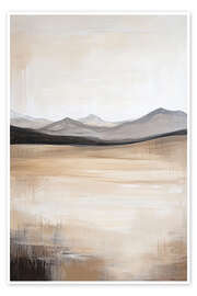 Wall art print Mountain Landscape - PetalsPrintsDesign