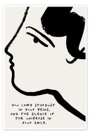 Wall art print Cosmic Notes No 01 - treechild