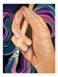 Wall art print The Artist - Mandy Reinmuth