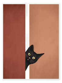 Wall art print Peeking In - Branka Kodžoman