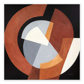 Wall art print Deconstructed I - Mike Schick