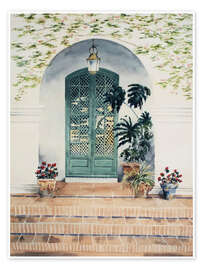 Wall art print Doorway in Seville - Michael Potter Studio