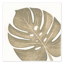 Wall art print Monstera Leaf - Martina illustration