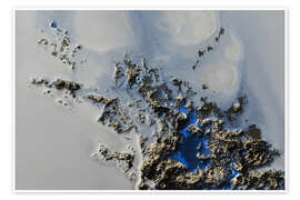 Wall art print Waterfront Reflections - Petra Meikle