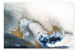 Wall art print Swirl - Petra Meikle