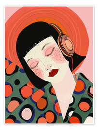 Wall art print Sound of Relaxation - Artsy Sesta